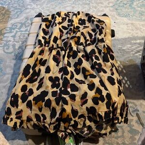 Leopard Print Women's romper